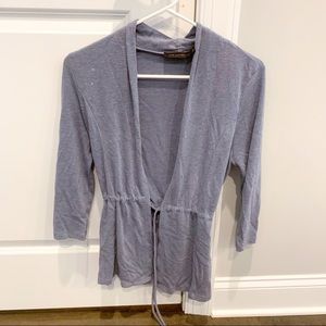 The Limited cardigan with drawstring front